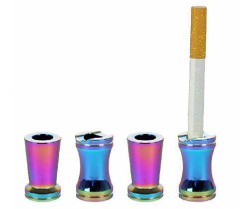 Snuffer Μεταλλικό (Τασάκι Μίνι) Rainbow - 3.0cm - Τιμή: 3,70€