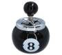 Ceramic Ashtray Windproof Spin - 8 Ball Design -  Price: 7,70€