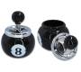 Ceramic Ashtray Windproof Spin - 8 Ball Design -  Price: 7,70€