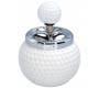 Ceramic ashtray Windproof Spin - Golf Design -  Price: 7,70€
