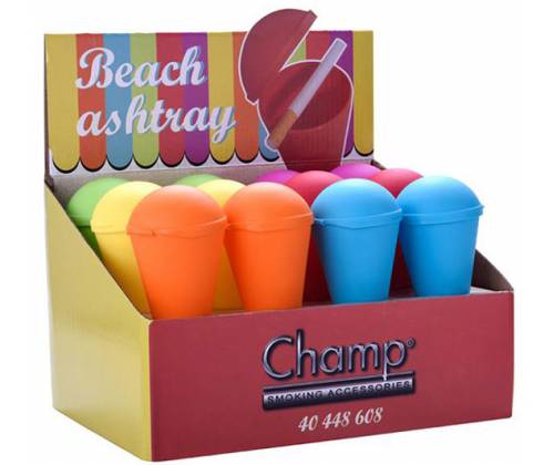 Beach Ashtray Cone 16x6cm -  Price: 2,40€