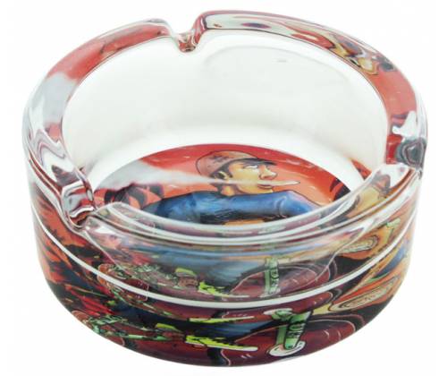 Beuz Τασάκι Γυάλινο Διαφανές - Bike 9cm - Τιμή: 5,50€