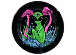 Μεταλλικό Τασάκι - Σχέδιο Mushroom Alien