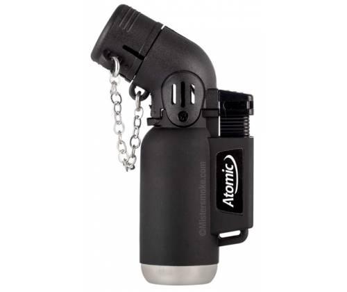 Atomic Αναπτήρας Αντιανεμικός - Double Jet Flame Tankboy Μαύρο - Τιμή: 2,90€