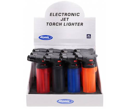 Atomic Αναπτήρας Αντιανεμικός - Mega Easy Torch Διάφανος - Τιμή: 3,40€