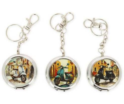 Pocket Ashtray Mini Keychain - Bella Vita - Price: €3.20