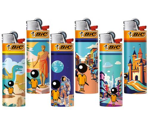 Bic Maxi Αναπτήρας Πέτρας - Μεγάλος Bic Boy in All Times - Τιμή: 1,30€