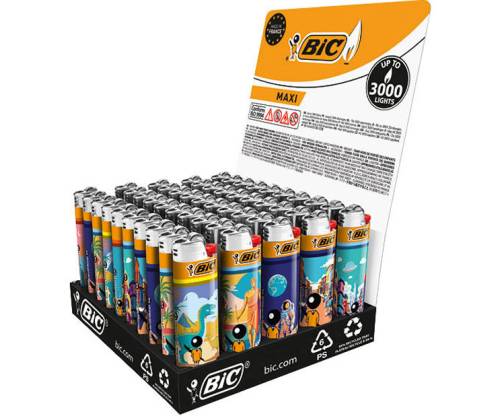 Bic Maxi Αναπτήρας Πέτρας - Μεγάλος Bic Boy in All Times - Τιμή: 1,30€