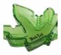 Τασάκι Γυάλινο Leaf Green Σχέδιο Κάνναβη - 13x13cm - Τιμή: 5,50€
