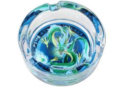 Τασάκι Γυάλινο Διαφανές - Qinglong Drache 8.5cm