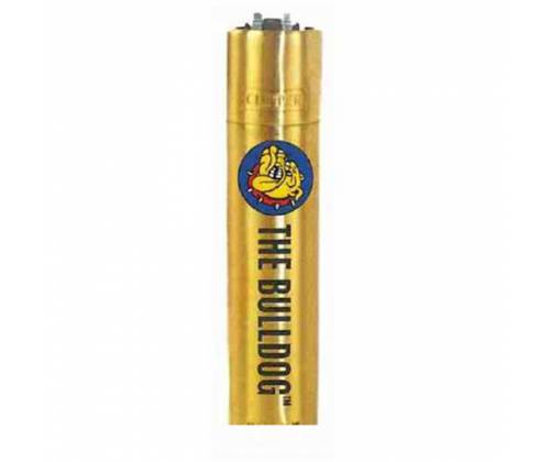 Clipper Αναπτήρας Μεταλλικός Μεγάλος Gold - The Bulldog Amsterdam -  Price: 14,50€