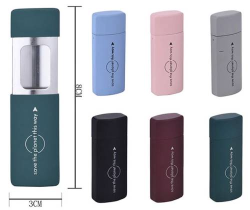 Champ Τασάκι Μεταλλικό Τσέπης Rubber - 7.3cm (Διάφορα Χρώματα) - Τιμή: 5,90€