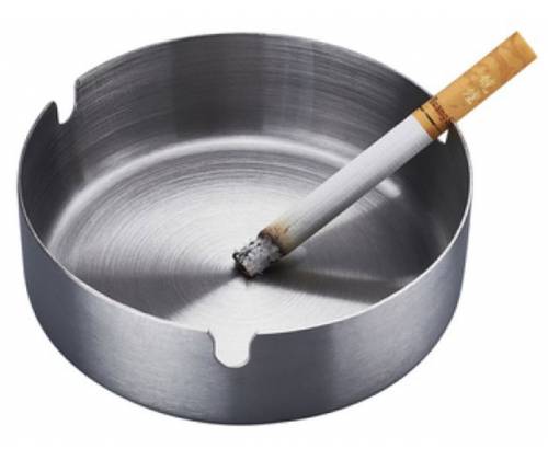 Champ Metal Round Ashtray Μεταλλικό Τασάκι - 8cm - Τιμή: 3,30€