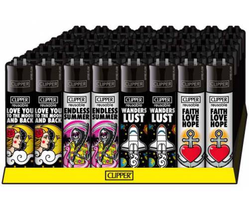 Clipper Αναπτήρας Μεγάλος - Slogan #45 - Τιμή: 1,40€