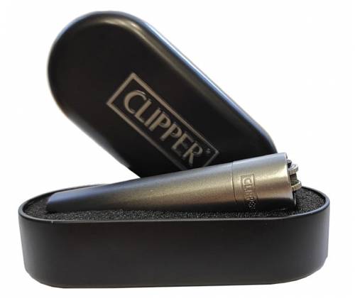 Clipper Αναπτήρας Μεταλλικός Μεγάλος - Black Gradient Metal -  Price: 11,90€