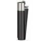 Clipper Αναπτήρας Μεταλλικός Μεγάλος - Black & Silver Metal - Τιμή: 11,90€