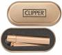 Clipper Αναπτήρας Μεταλλικός Μεγάλος - Rose Gold Metal -  Price: 11,90€
