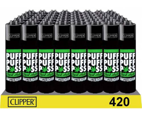 Clipper Αναπτήρας Μεγάλος - Puff Puff Pass - Τιμή: 1,30€