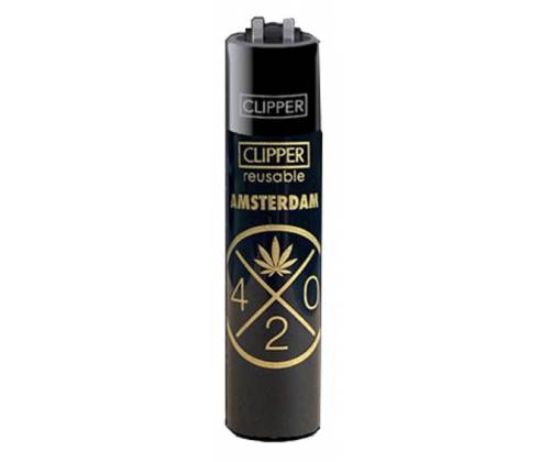 Αναπτήρας Πέτρας Clipper Μεγάλος - Amsterdam 420 - Τιμή: 1,30€