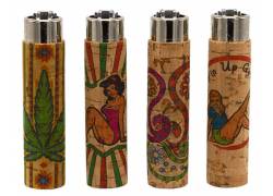 Clipper Αναπτήρας Μεγάλος - Funda Corcho Φελλός