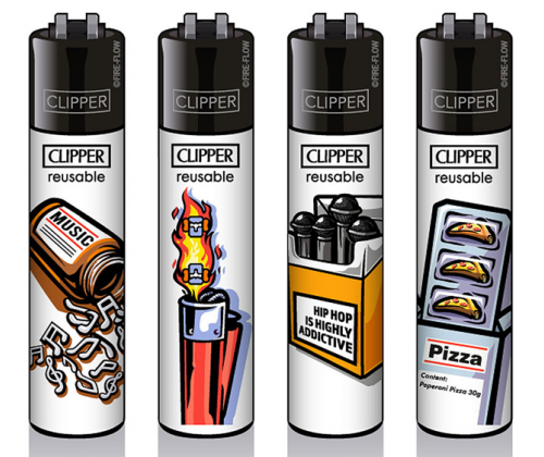 Clipper Αναπτήρας Μεγάλος - Abstrakt FF -  Price: 1,20€
