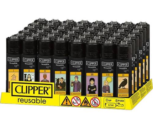 Clipper Αναπτήρας Μεγάλος - Addams - Τιμή: 1,40€