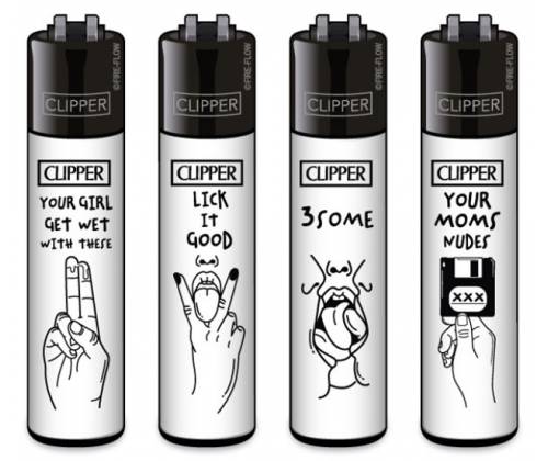 Clipper Αναπτήρας Μεγάλος - Adult #1 (Ειδική έκδοση 18+) - Τιμή: 1,90€