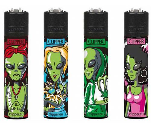 Clipper Αναπτήρας Μεγάλος - Alien - Τιμή: 1,20€