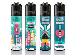 Clipper Αναπτήρας Μεγάλος - Amsterdam in Colour