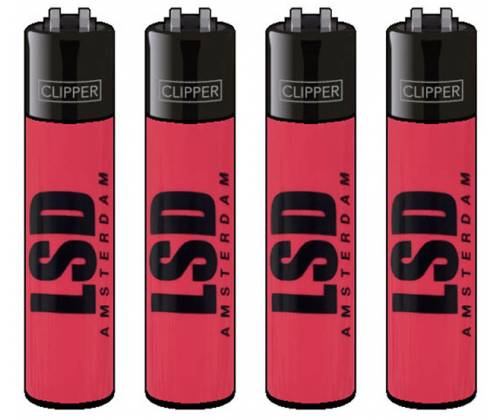 Clipper Αναπτήρας Μεγάλος - Amsterdam LSD - Τιμή: 1,40€