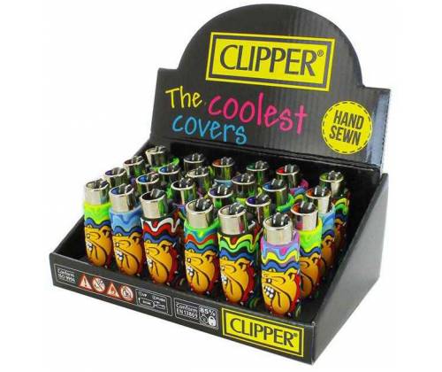 Θήκη Clipper The Bulldog από Καουτσούκ 3D με Αναπτήρα Clipper Μεγάλο - Head -  Price: 4,90€