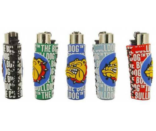 Clipper The Bulldog 3D Rubber Case with Clipper Lighter Large - Text -  Price: 4,90€