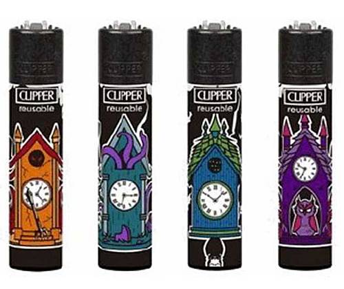 Clipper Αναπτήρας Μεγάλος - Creepy Cuckoo Clocks - Τιμή: 1,30€
