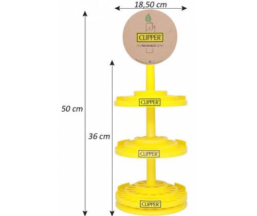 Clipper Stand Carrousel για 144 αναπτήρες Clipper -  Price: 28,90€
