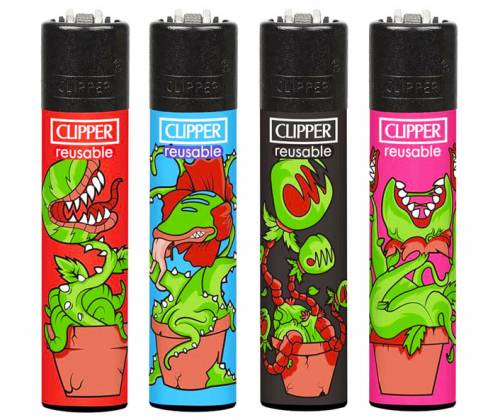 Clipper Αναπτήρας Μεγάλος - Evil Plants - Τιμή: 1,30€