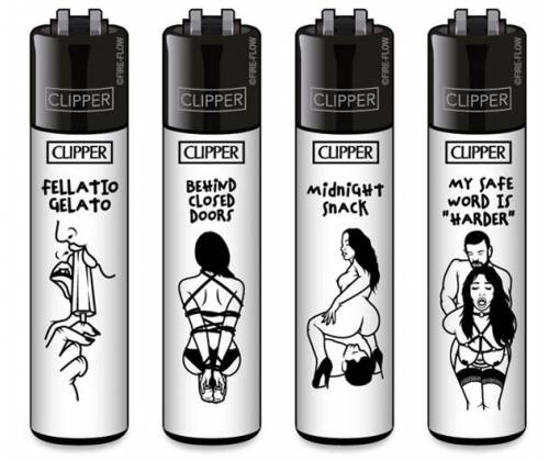 Clipper Αναπτήρας Μεγάλος - Adult #4 (Ειδική έκδοση 18+) - Τιμή: 1,90€