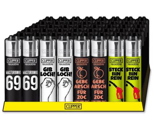 Clipper Lighter Large - FFX Sex Quotes (Special Edition 18+) - Price: 1,90€