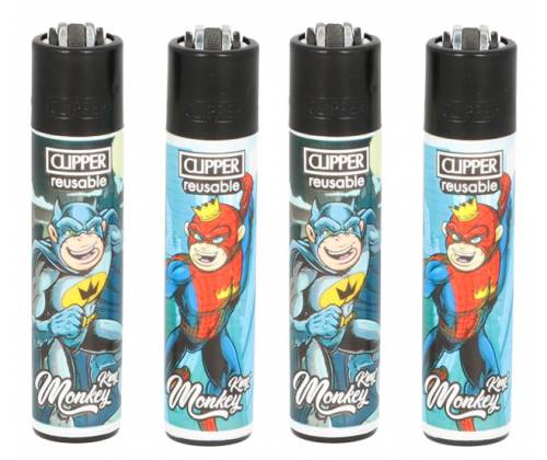 Clipper Αναπτήρας Μεγάλος - Monkey King Friction Hero 3 - Τιμή: 1,50€