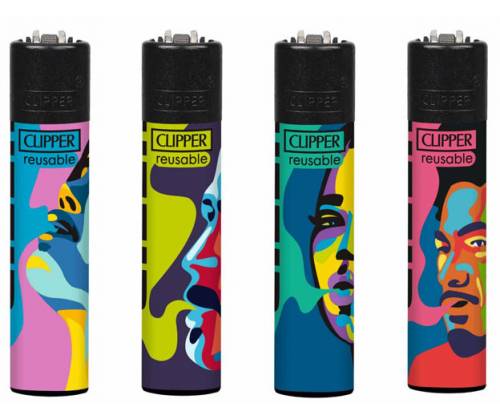 Clipper Αναπτήρας Μεγάλος - Gizeh Faces - Τιμή: 1,40€