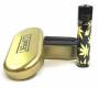 Clipper Αναπτήρας Μεταλλικός Μεγάλος - Black & Gold Leaves Metal (Limited Edition) -  Price: 15,50€