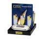 Clipper Αναπτήρας Μεταλλικός Μεγάλος - Gold & Silver Metal -  Price: 11,90€