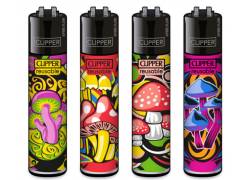 Clipper Αναπτήρας Μεγάλος - Happy Mushrooms