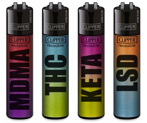 Clipper Αναπτήρας Μεγάλος - Impact Drugs (Ειδική έκδοση 18+) - Τιμή: 1,90€