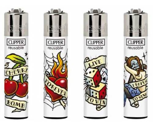 Clipper Αναπτήρας Μεγάλος - Ink Life - Τιμή: 1,20€