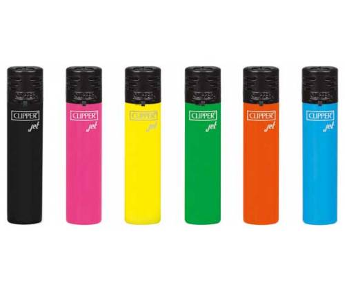 Clipper Αναπτήρας Αντιανεμικός Jet Flame - Γαλάζιο - Τιμή: 1,55€