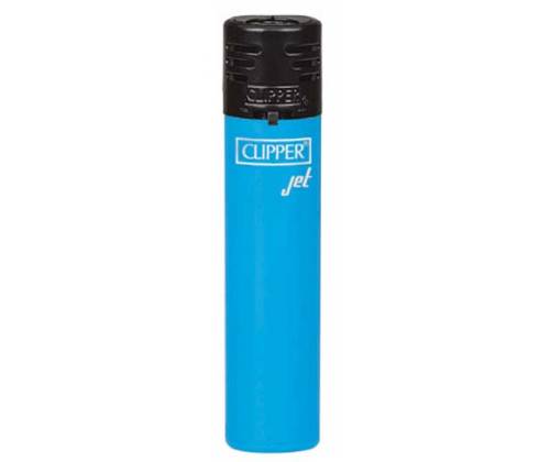 Clipper Αναπτήρας Αντιανεμικός Jet Flame - Γαλάζιο - Τιμή: 1,55€