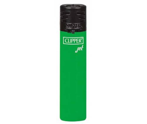 Clipper Windproof Jet Flame Lighter - Green -  Price: 1,55€