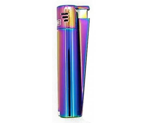 Clipper Αναπτήρας Μεταλλικός Αντιανεμικός Jet Flame - Rainbow Metal -  Price: 12,90€