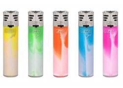 Clipper Αναπτήρας Αντιανεμικός Jet Flame - White Nebula