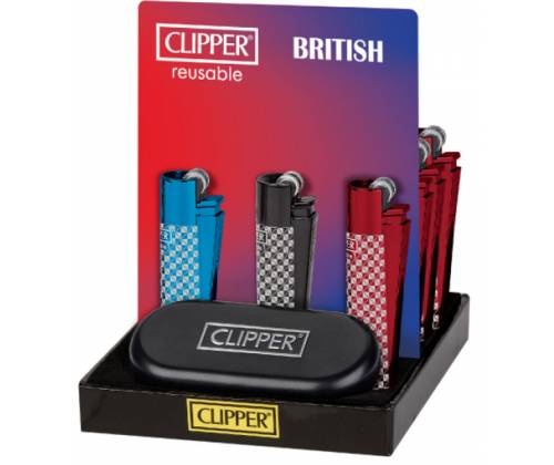 Clipper Lighter Metal Large - British Metal -  Price: 13,50€